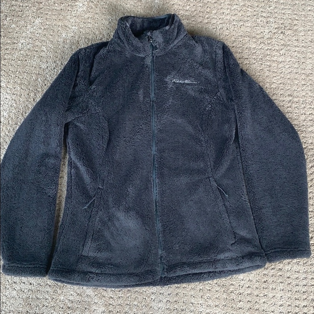 NWOT Eddie Bauer Bellingham Fleece-Charcoal Grey